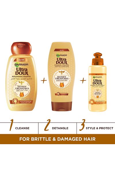 Garnier Ultra Doux Replenishing Shampoo Honey Treasures 200 ml