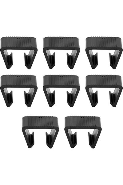 Generic 8 Pcs Rattan Furniture Clamps Wicker Chair Fasteners Outdoor Furniture Clips Patio Sofa Clips Conne