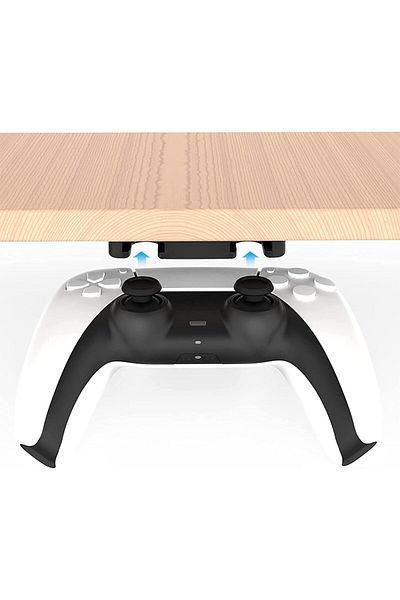 Generic ELECDON Controller Table Stand for PS5 PS4 Controller Under Desk Mount for DualSense & DualShock 4