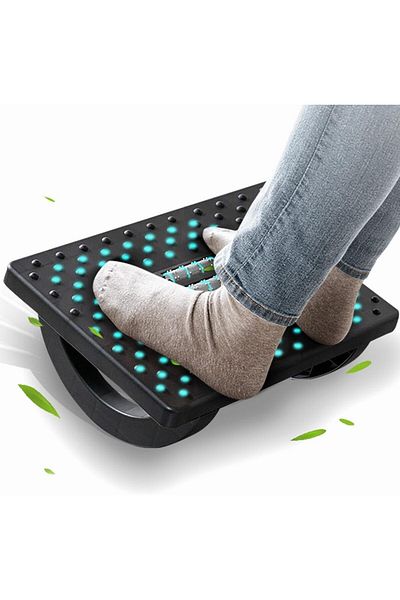 Generic CasaZenith Foot Rest for Under Desk at Work - Ergonomic Foot Stools for Under Office Desk - Rocking