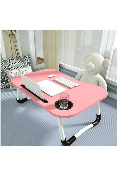 Generic RUIRUIY Folding Table Foldable Desk Household Computer Learn Writing Kids Dining Tables Lightweight