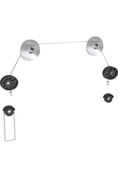 Generic QualGear QG-TM-001 Ultra-Slim Picture-Style Fixed Wall Mount for 37-70" TVs, Silver