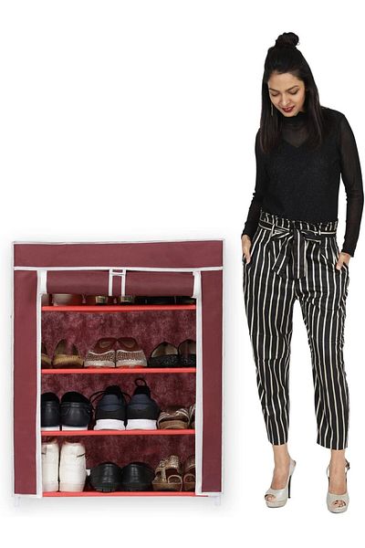 Generic PAffy 4-5 Layer Shoe Rack Organizer (58x28x72cm)