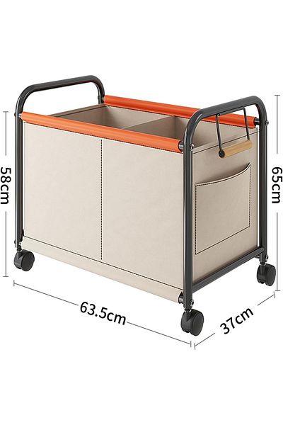 Generic OctStory Large Toy Bin, Chest Storage with Wheels, Removable Kids Toys Boxes Organizer Bins Baskets