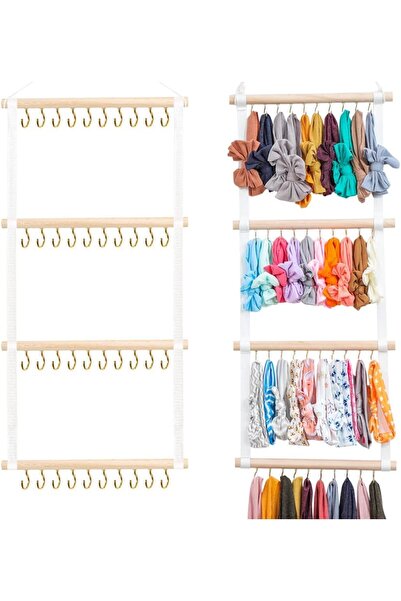 Arabest 1pack Hanging Organizer for Wall, Hanging Organizers for Hair Bows, B...