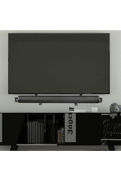 Generic medla TV Sound Bar Bracket: Adjustable Soundbar TV Mount Universal Soundbar Brackets with or withou