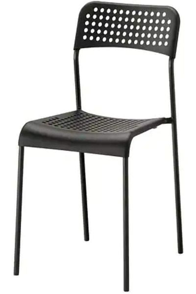 Generic Ikea Black Steel Chair