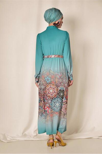 Alvina Patterned Long Tunic 4049