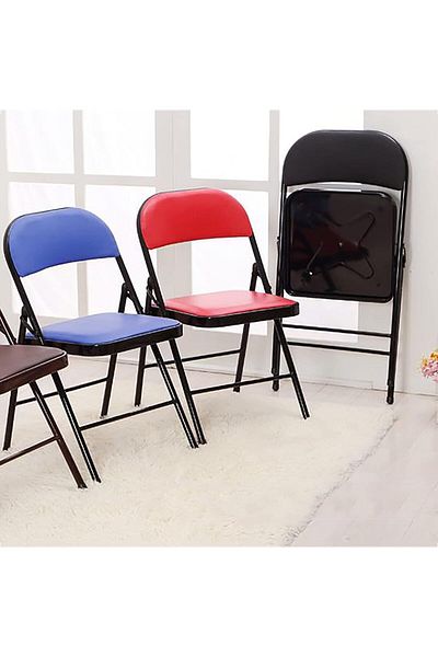 Generic Cady One1 Your Gate To A World Of Excellence Metal Folding Chair, Camping Chair Durable Structure P