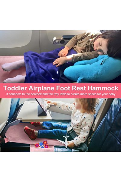 Generic COZYBONDER Toddler Airplane Bed, Kids Airplane Seat Extender Travel, Kids Airplane Travel Essential