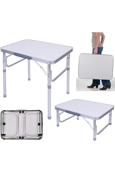Generic ALSafi-EST Foldable Portable Aluminum Camping Table, For indoor & outdoor, Picnic, Party