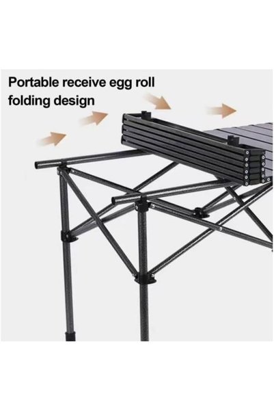 Generic Portable Folding Camping Table, Lightweight, Durable, For Patio, Picnic, BBQ Party.