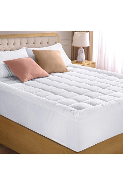 Utopia Bedding واقي مرتبة مبطن بجيوب عميقة من Twin XL (يناسب حتى مقاس 16 بوصة...