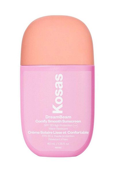 KOSAS DreamBeam Mineral Sunscreen SPF 30 – Original, Silicone-Free with Ceramides & Peptides