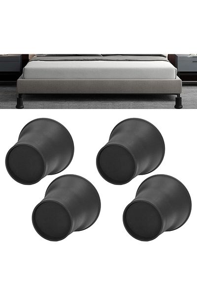 Generic LJCM Dorm Bed Risers, 6.2in Heavy Duty Non Slip Bed Pads Dorm Bed Table Suitable for Sofas, Couches