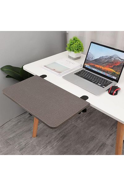 Generic NALACAL Desk Extender Clamp, for DIY Custom Wooden Desk Extender Board (Board Not Included), Punch-