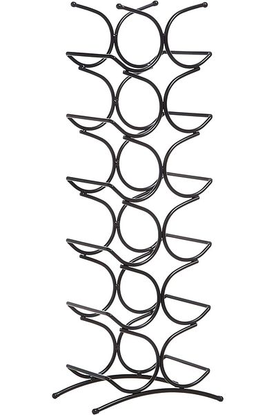 Generic Amazon Basics Wine Rack for 12 Bottles, Black