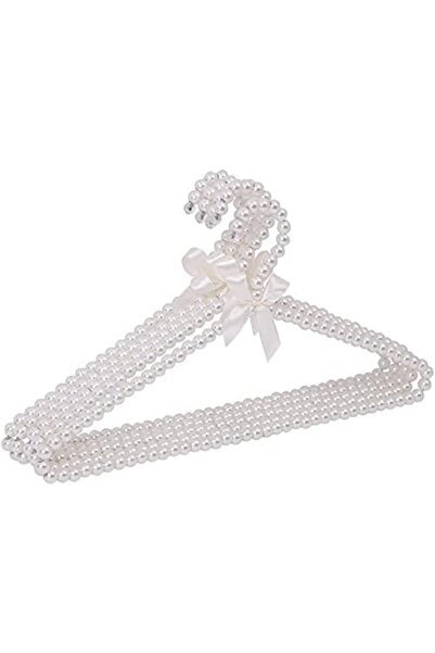 Red Dot Gift ® Pearl-Style Standard Clothes Hangers, Pack of 5 (39 cm)