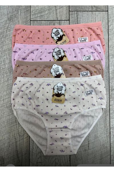 Özten Özten 100% Cotton High Bell 6 Panties