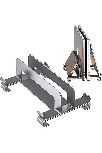 Generic NALACAL Metal Vertical Laptop Stand – Adjustable Desktop Dock for Laptops Up to 17.3 Inches, Compat