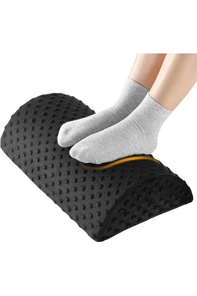 Generic Arabest Foot Rest Under Desk, Desk Foot Rest Massage Surface Non-Slip Bottom, Desk Foot Rest with B