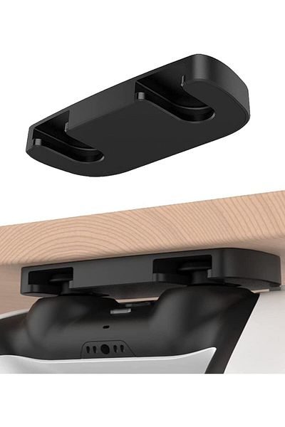 Generic ELECDON Controller Table Stand for PS5 PS4 Controller Under Desk Mount for DualSense & DualShock 4