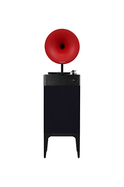 Fennessy i5 Bluetooth Hoparlörlü 110W Hi-Fi Retro Pikap Plakçalar Turntable, Siyah