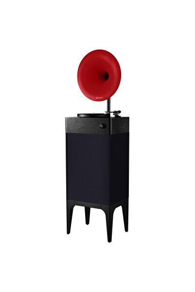 Fennessy i5 Bluetooth Hoparlörlü 110W Hi-Fi Retro Pikap Plakçalar Turntable, Siyah