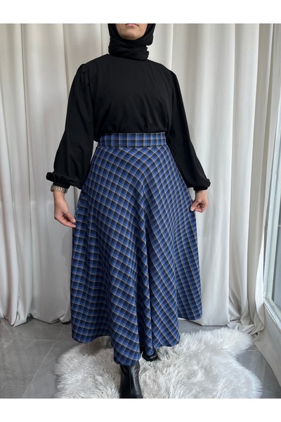 afife Mevlana Model Hijab Full Length Skirt