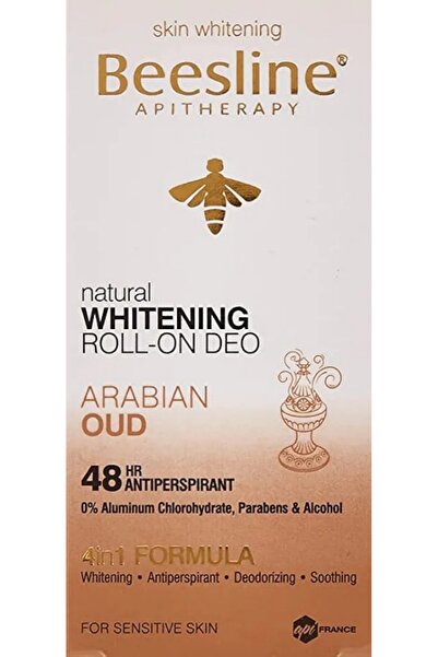 Beesline Arabian Oud Whitening Deodorant Roll-On 50ml – Women’s Long-Lasting Freshness