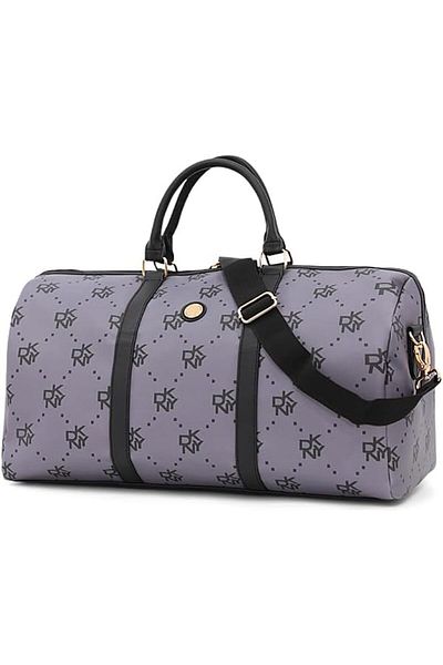 Dkny STREET CRED Gym Bag, Sports Bag with Waterproof Pocket for Wet Towels, Workout Outdoor, Overnight an