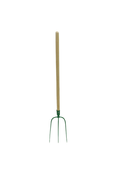 JuCo Household Fork With Wooden Handle 230X305/1305Mm / 4 Teeth