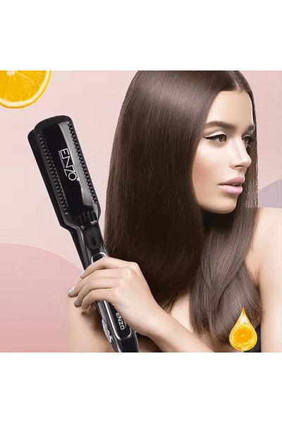 Enzo Professional ENZO EN-9903 Keratin Hair Straightener (RED) - Intl Version
