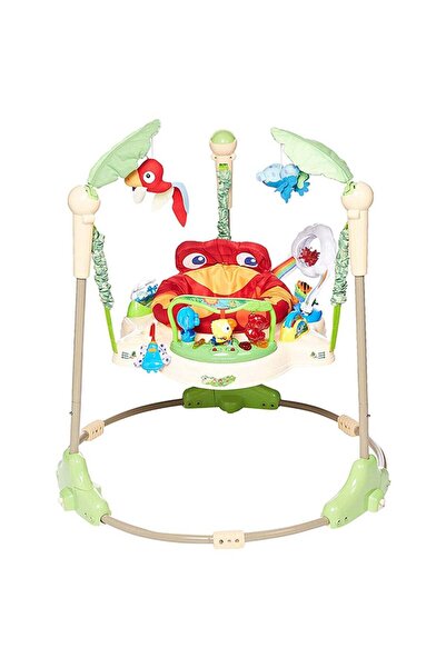 unbranded Baby Jumper Walker with Jungle Design, Music & Lights