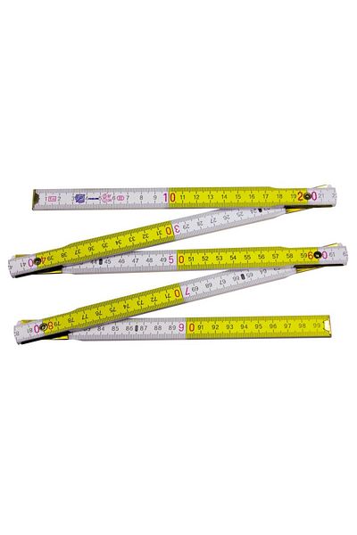 PROLINE Beech Wood Carpenter's Ruler 1M