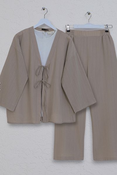 EMİRA LİFE Priority Binding Tunic Suit Emr009 (Internal External)