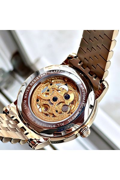 Tiger Tiger Men's Wristwatch Ti-592Go 42Mm-46Mm Gold