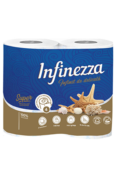 Cesiro Infinezza Hartie Ig.Parfumata 3Str Marino 4/Set