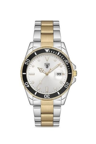 Tiger Tiger Men's Wristwatch Ti-589E 33 mm Metal-Gold