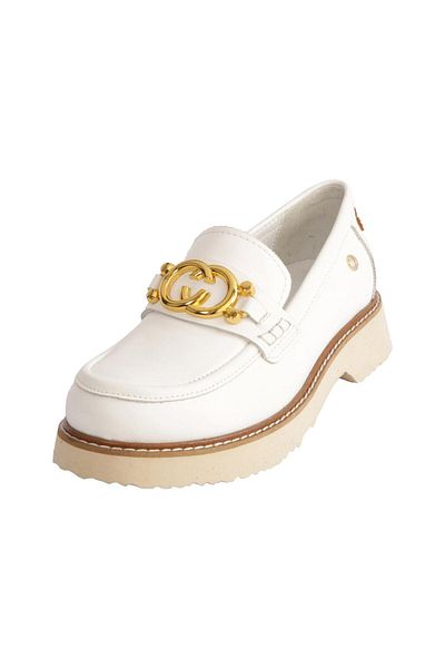 Mammamia D25Ya-3685 Women's Leather Casual Shoes