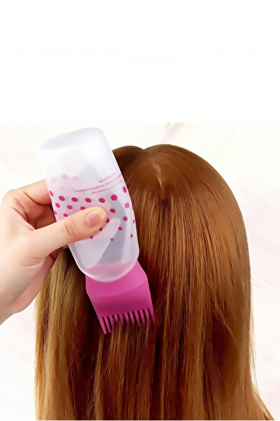 ELSA Pieptene Flacon pentru vopsirea parului Pieptene pentru vopsirea parului Pieptene pentru îngrijirea părului Aplicator de ulei pentru îngrijirea părului