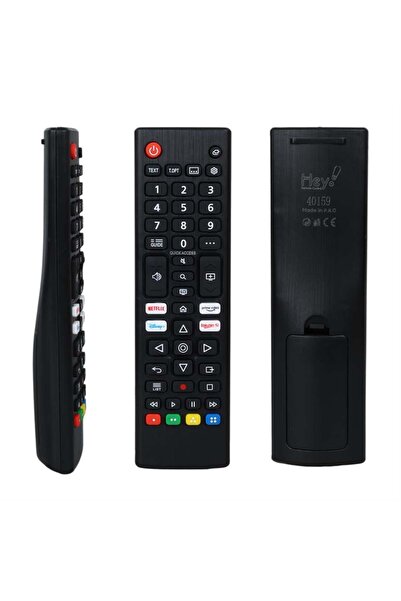 Powermaster Hey LG Netflix Prime Video Disney Plus Tuşlu Lcd Led TV Kumanda (AKB76040305)