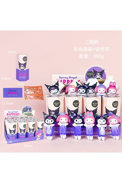 Choice 12pcs - 1 Box B New 12pcs Sanrio Sonny Angel Hello Kitty Kuromisonny Surprise Box Cartoon Character