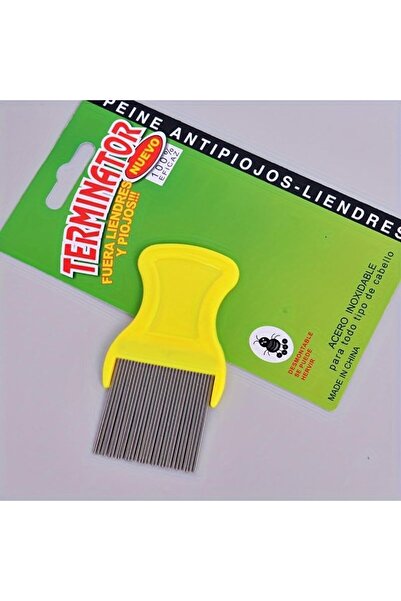 LA PERLA TECH مشط لإزالة قمل الرأس، أسنان دقيقة من الفولاذ المقاوم للصدأ، مشط لإزالة قمل الرأس للحيوانات الأليفة والأطفال