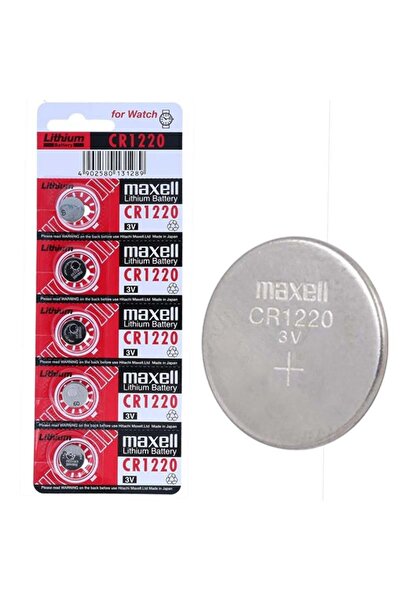 Genel Markalar CR1220 3 Volt Lityum 5'li Düğme Pil