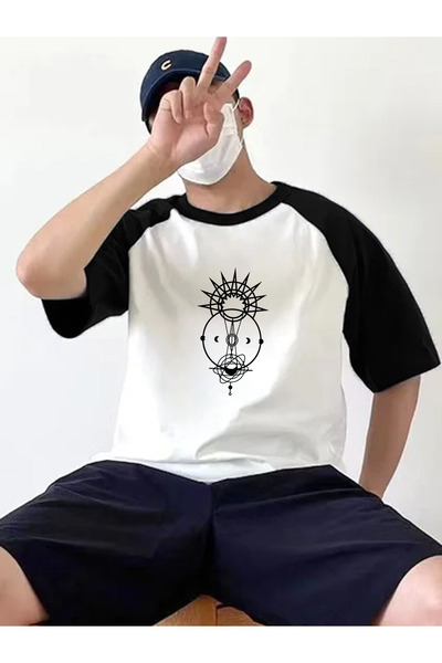 Doğannboss Μπλουζάκι Unisex Printed Oversize Boyfriend T-Shirt