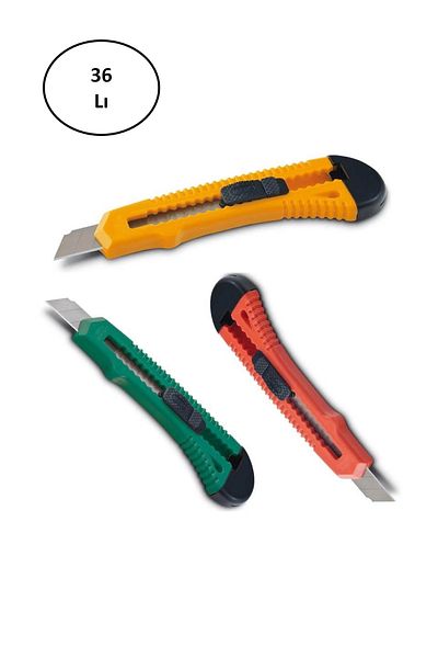 Mas Bion Utility Knife Full Plastic 36 Pieces
