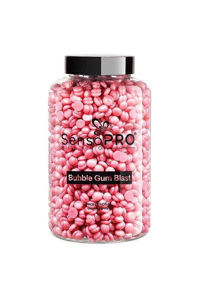 SensoPRO Milano Bubble Gum Blast Professional Elastic Hair Removal Wax, 400g
