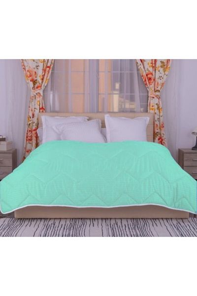 Pucioasa Pilota lana iarna policoton 140X210cm, Pucioasa, verde menta