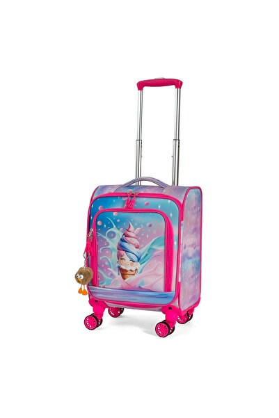 konjabags Çocuk Karakterli 4 Tekerlekli Valiz, Eğlenceli Seyahat Arkadaşı